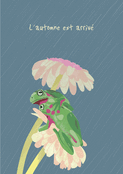 Les grenouilles accueillent l'automne